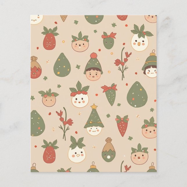 Cartão Padrão de Natal (Frente)