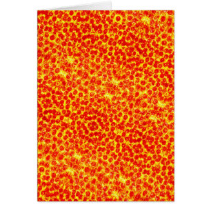 Cartão Padrão de Pizza Grande