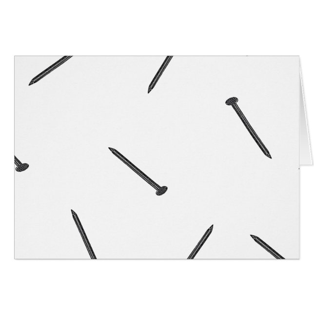 Cartão padrão de unhas (Frente Horizontal)