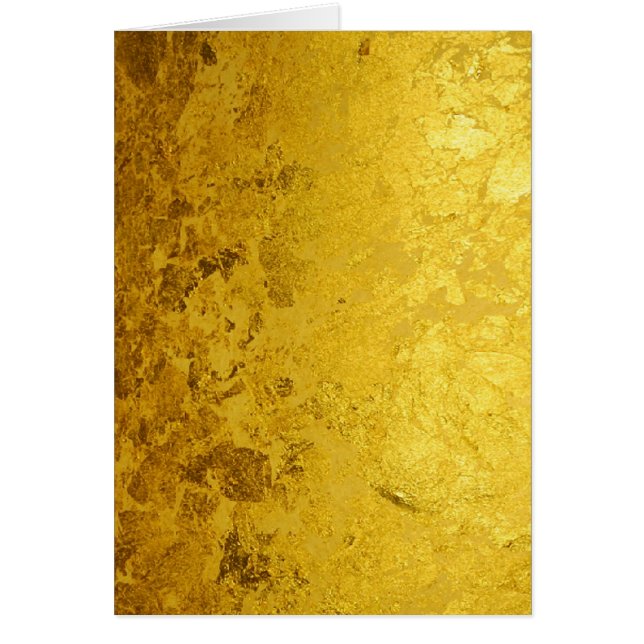 Cartão Padrão DOURADO PURO/folha dourada (Frente)