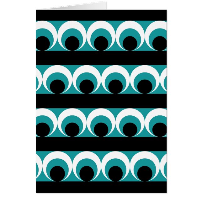 Cartão Padrão geométrico (Frente)