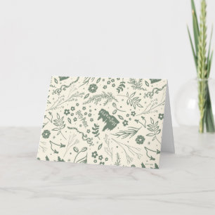 Cartão Padrão mágico de Herbologia da HOGWARTS™