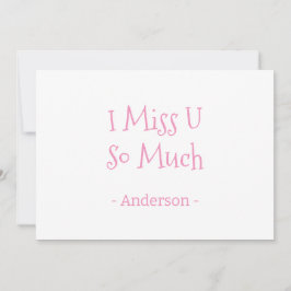 Cartão Padrão Sem Costura de Corações Rosas Adoráveis