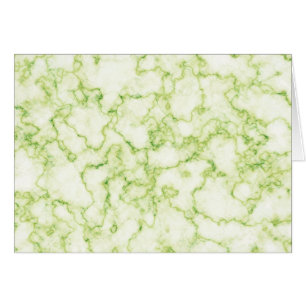 Cartão Padrão Verde Marble