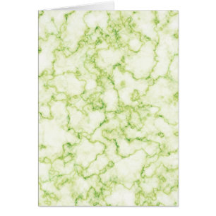 Cartão Padrão Verde Marble