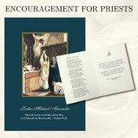 Padre Católico missa Abençoada Mary Altar