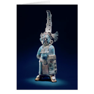 Cartão Padre em vestes cerimoniais, ilha de Jaina