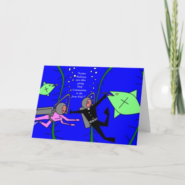 Cartão Padre Mahoney (Frente)