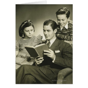 Cartão Padre Reading para Filho