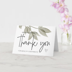 Cartão Padrinho Presente Obrigado por Ser Meus Padrões C