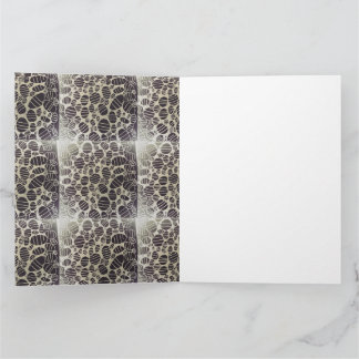 Cartão padrões brancos pretos do yaei mudarão sua vida