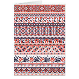 Cartão Padrões design