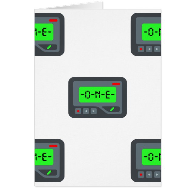 Cartão pager emoji (Frente)