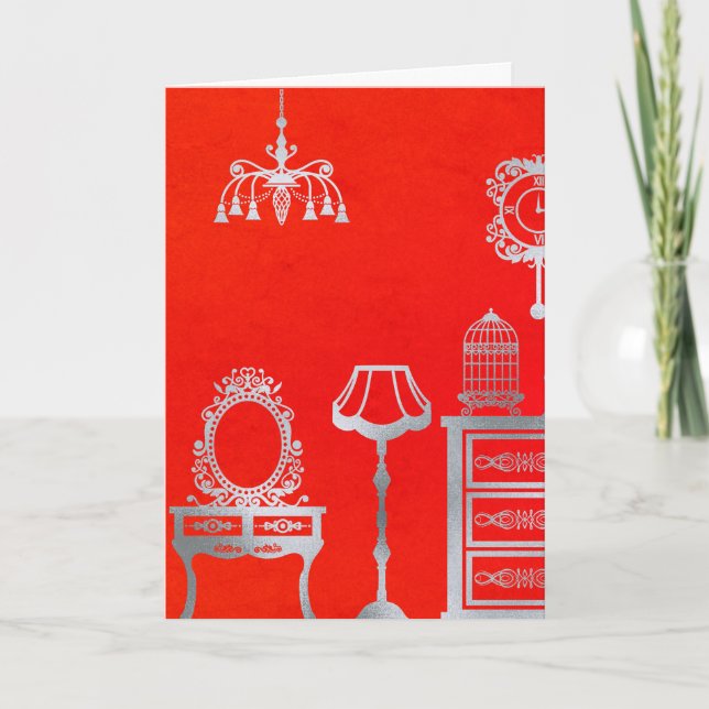 Cartão Página inicial de boas-vindas (Frente)