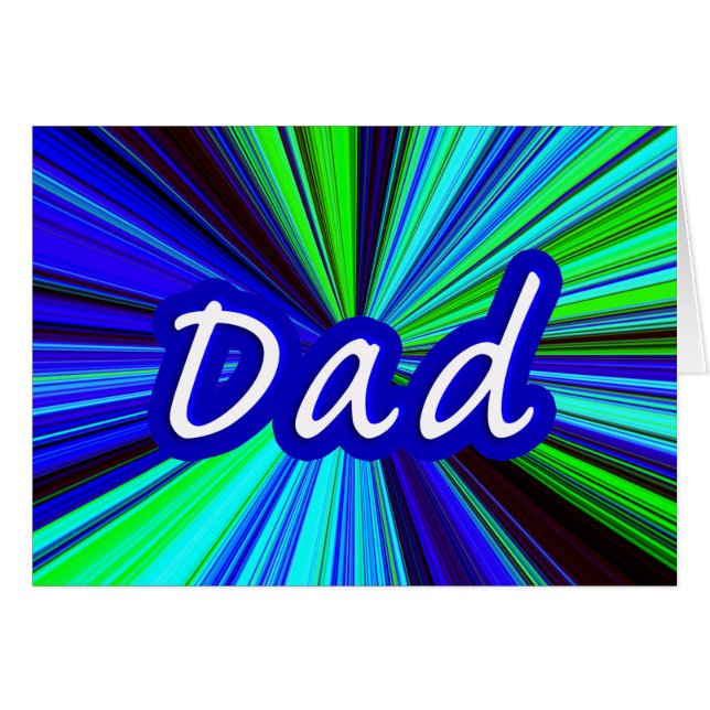 Cartão Pai (Frente Horizontal)