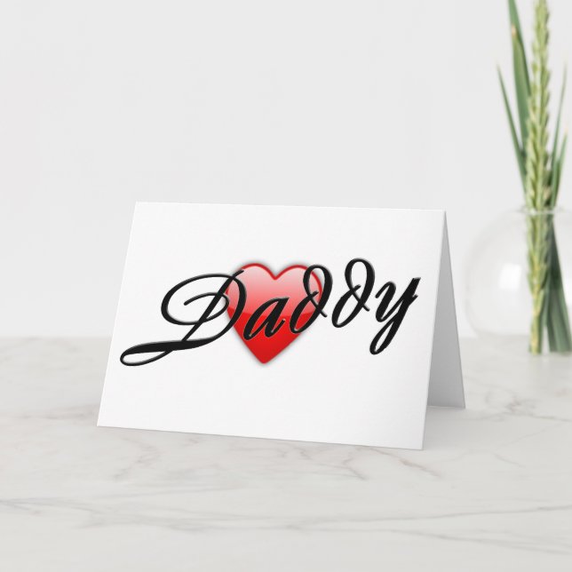 Cartão Pai (Frente)