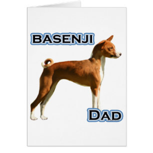 Cartão Pai 4 Basenji