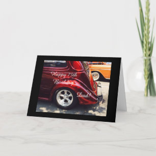 Cartão Pai 75.o aniversário