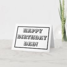 Pai Aniversário, Crianças Colorido Em Letras