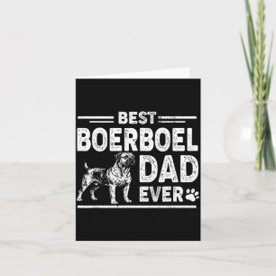 Cartão Pai Boerboel de Todos os Dias dos Pais