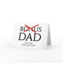 Pai BONUS Aceito Estabelecido Dia dos Pais