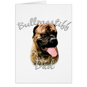 Cartão Pai Bullmastiff 2