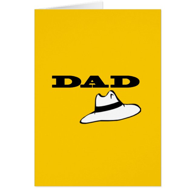 Cartão Pai cavalheiro (Frente)