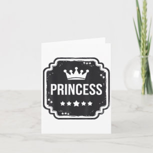 Cartão Pai da Equipe de Segurança da Princesa Festa de an