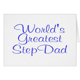 Cartão Pai da etapa dos mundos o grande