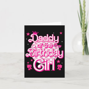 Cartão Pai Da Família Birthday Girl Birthday Kid