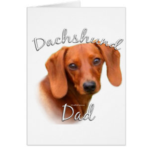 Cartão Pai Dachshund 2