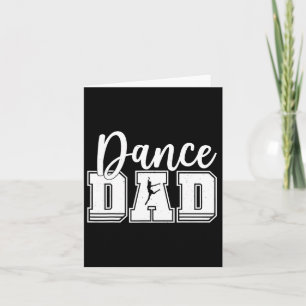 Cartão Pai Dança Engraçado Orgulhoso Dançarino Dia dos Pa