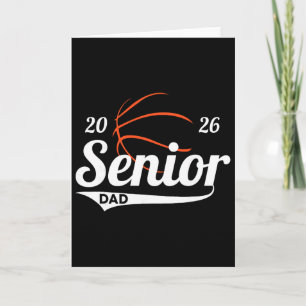 Cartão Pai de Basquete Veterano Cl De 2026 Graduação Grad