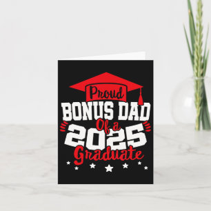 Cartão Pai De Bônus Da Graduação Do Mais velho Cl 2025