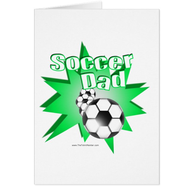 Cartão Pai de futebol (Frente)