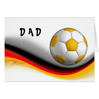 Cartão Pai de futebol