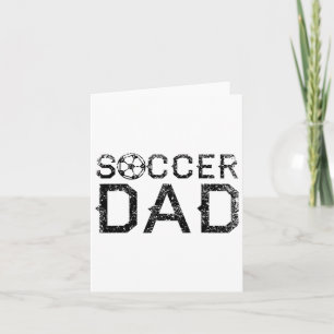 Cartão Pai de Futebol Jogador Papai Pai