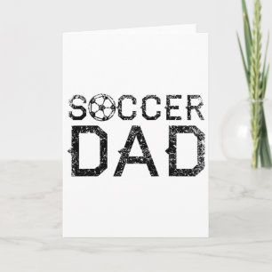 Cartão Pai de Futebol Jogador Papai Pai