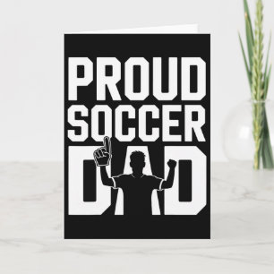 Cartão Pai de Futebol Orgulhoso Fã Alegre Para os Pais _1