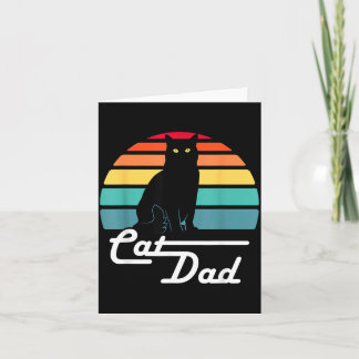 Cartão Pai de Gato - Presente de Estilo Vintage para Aman