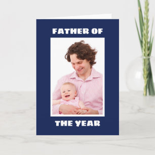 Cartão Pai Do Ano Personalizado Foto Personalizada Papai