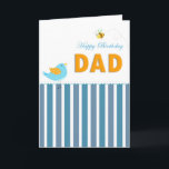 Cartão Pai do feliz aniversario<br><div class="desc">Desejos do aniversário de Spesial para o pai</div>