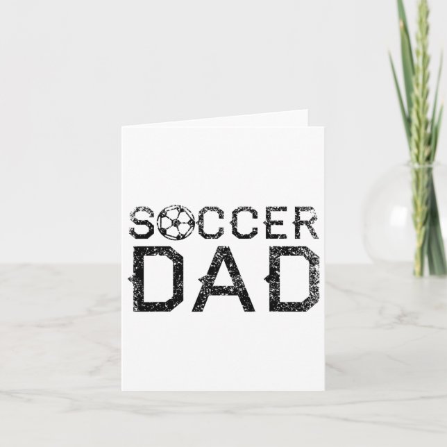 Cartão Pai do jogador de Pai de futebol Padre 1 (Frente)