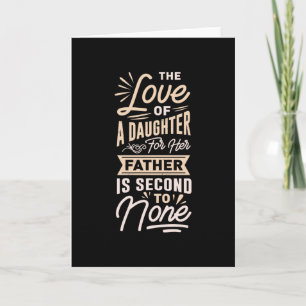 Cartão Pai e Filha Melhor Papai Amor Dia dos Pais