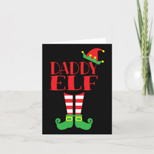 Cartão Pai Elf, Mães Da Época De Natal Que Correspondem À