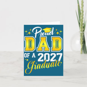 Cartão Pai Formatura Senior 2027 Arte Orgulhosa