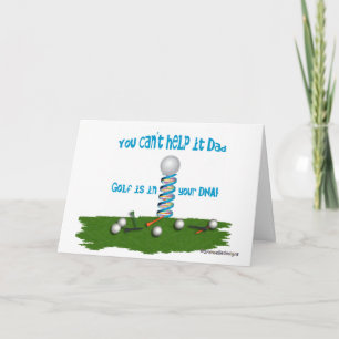 Cartão Pai, Golf está no seu DNA!