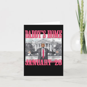 Cartão Pai Home Trump