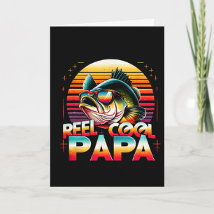Cartão Pai Legal Pescador Presente Dia dos Pais Pescaria