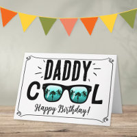 Pai Legal Trendy Sunglass Feliz Aniversário